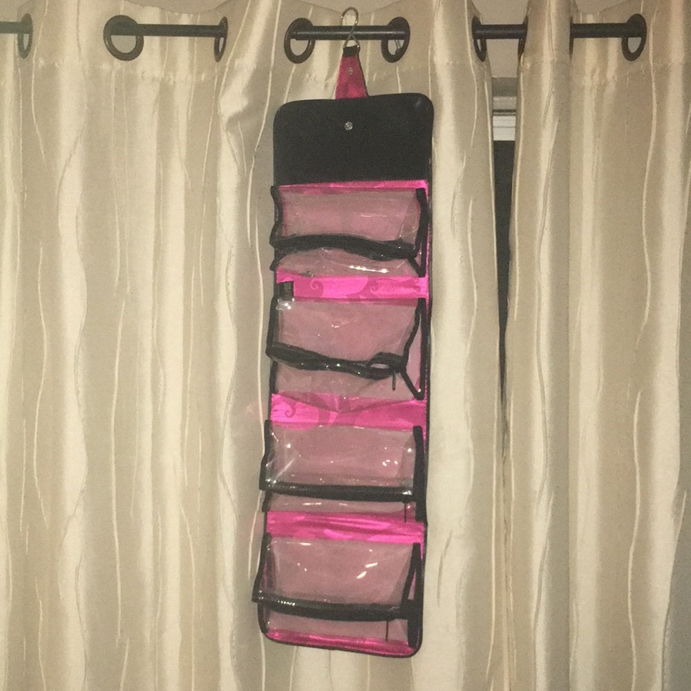Mary Kay Travel Roll Up Cosmetic Bag with Hanger